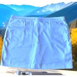 GrandSlam White Skort Skirt Activewear Tennis Pickleball Layered Sporty Skirt XL